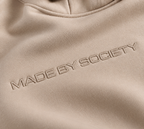 Beige Hoodie & Brown Sweatpants Set